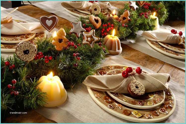 Dcoration De Table Pour Noel Déco Table De Noël En 27 Idées Magiques Faciles à Imiter