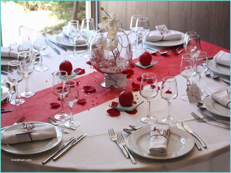 Dcoration Table Rouge Et Blanc Decoration De Table Pour Mariage Rouge Et Blanc Mariage
