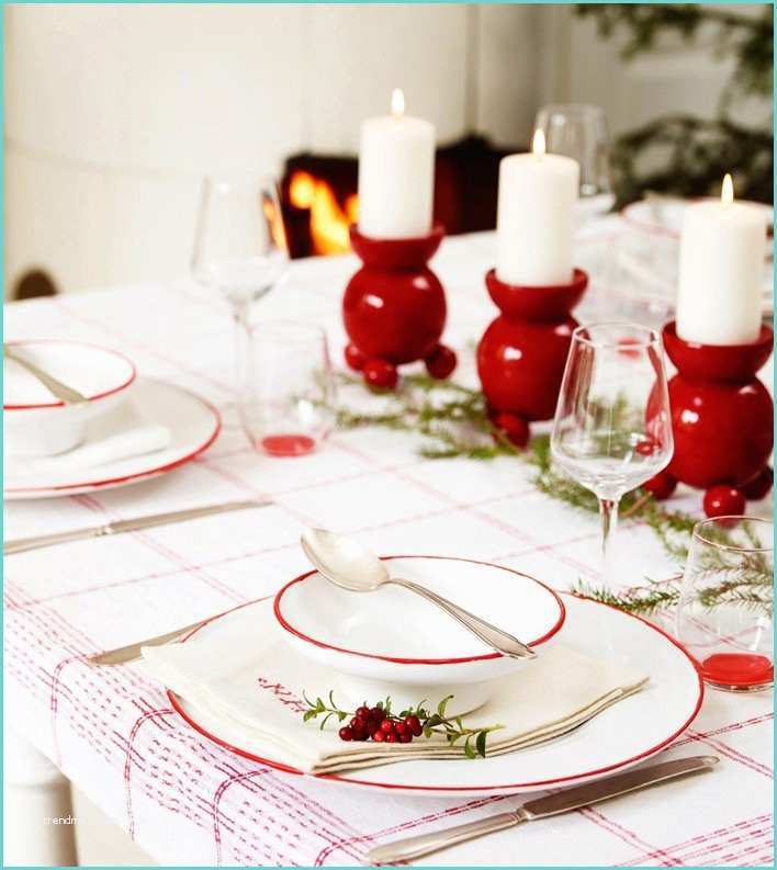 Dcoration Table Rouge Et Blanc Decoration Table De Noel Rouge Et Blanc