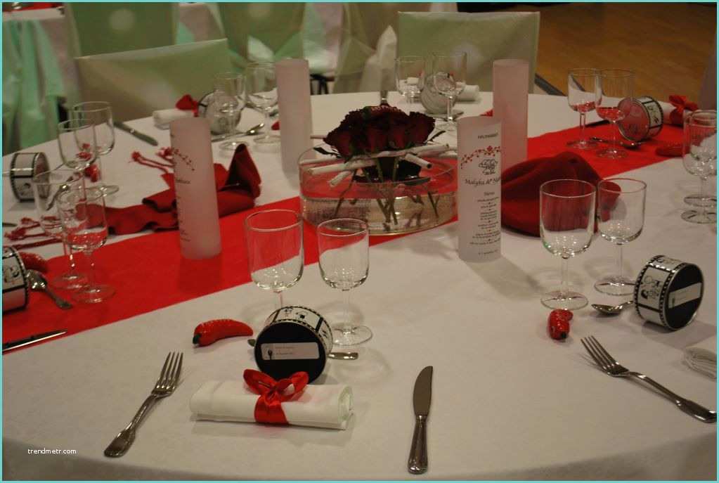 Dcoration Table Rouge Et Blanc events