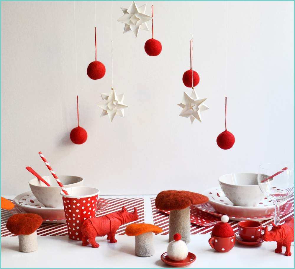 Dcoration Table Rouge Et Blanc Table De Noël 10 Idées De Décoration En Vidéos Et Photos