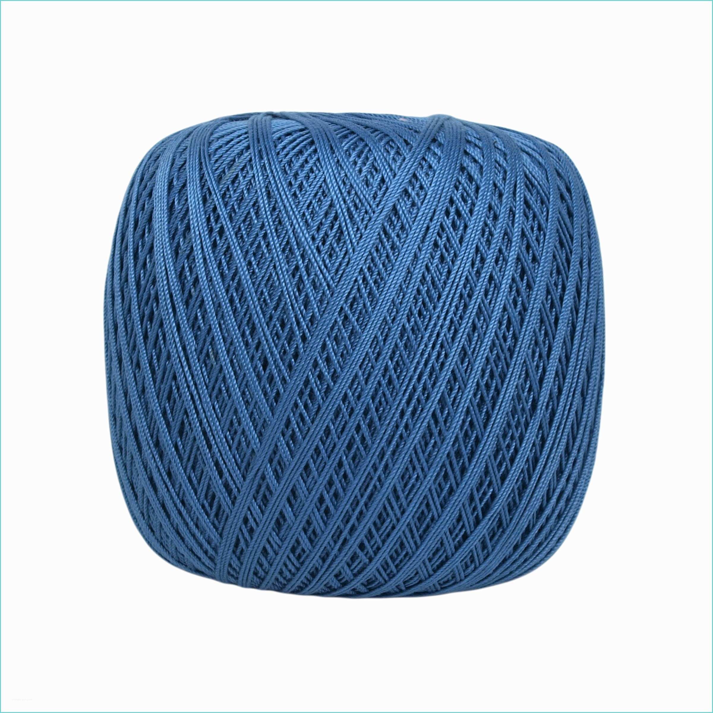 Deco Avec Du Coton Coton à Crocheter Deco 8 Bleu Petrole Distrifil