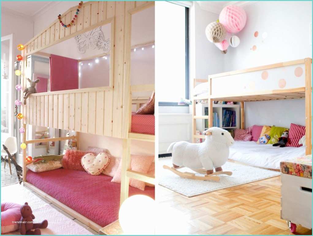 Deco Chambre Enfant Ikea 10 Idées Pour Hacker Le Lit Enfant Kura Joli Place