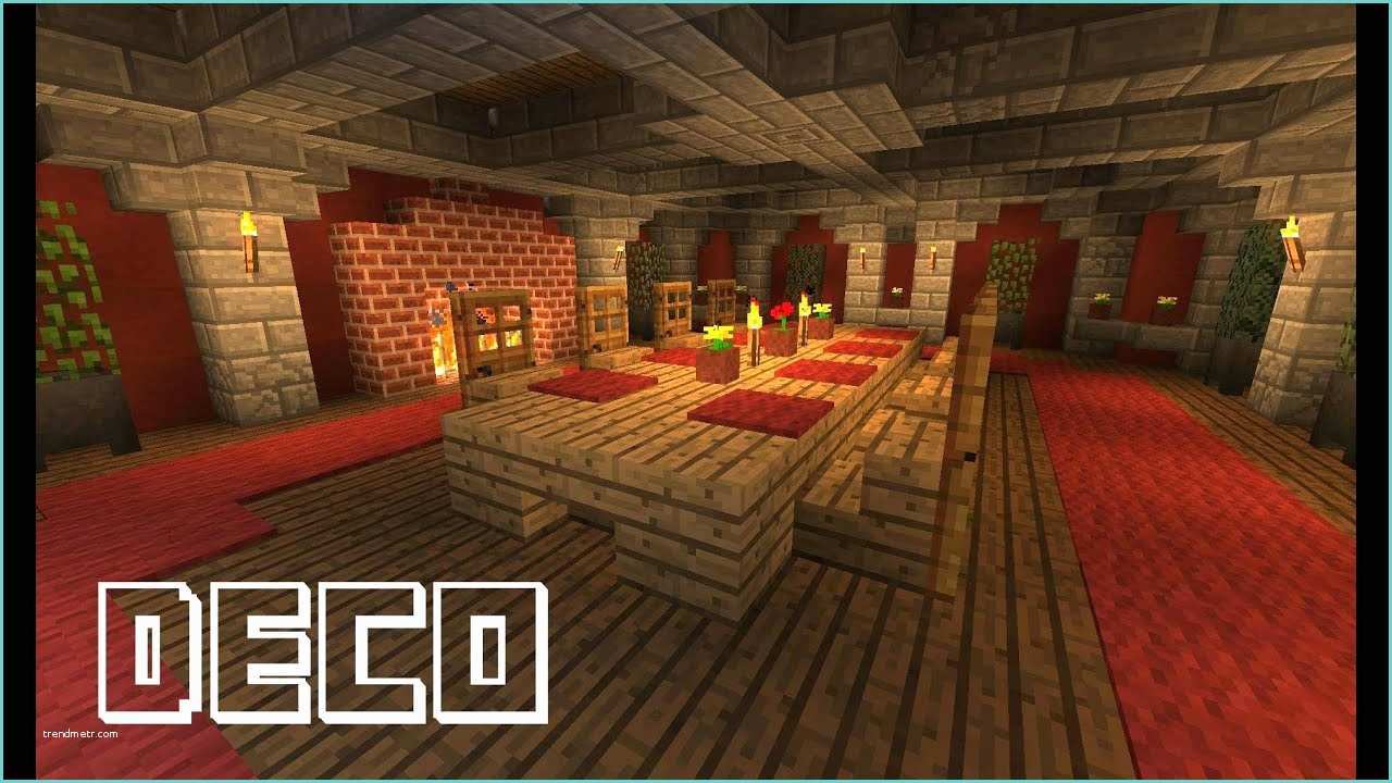Deco Chambre Minecraft Interieur Maison Médiévale Minecraft