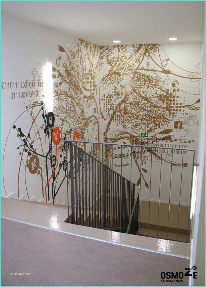 Deco Mur Escalier Decoration Des Escaliers – Obasinc