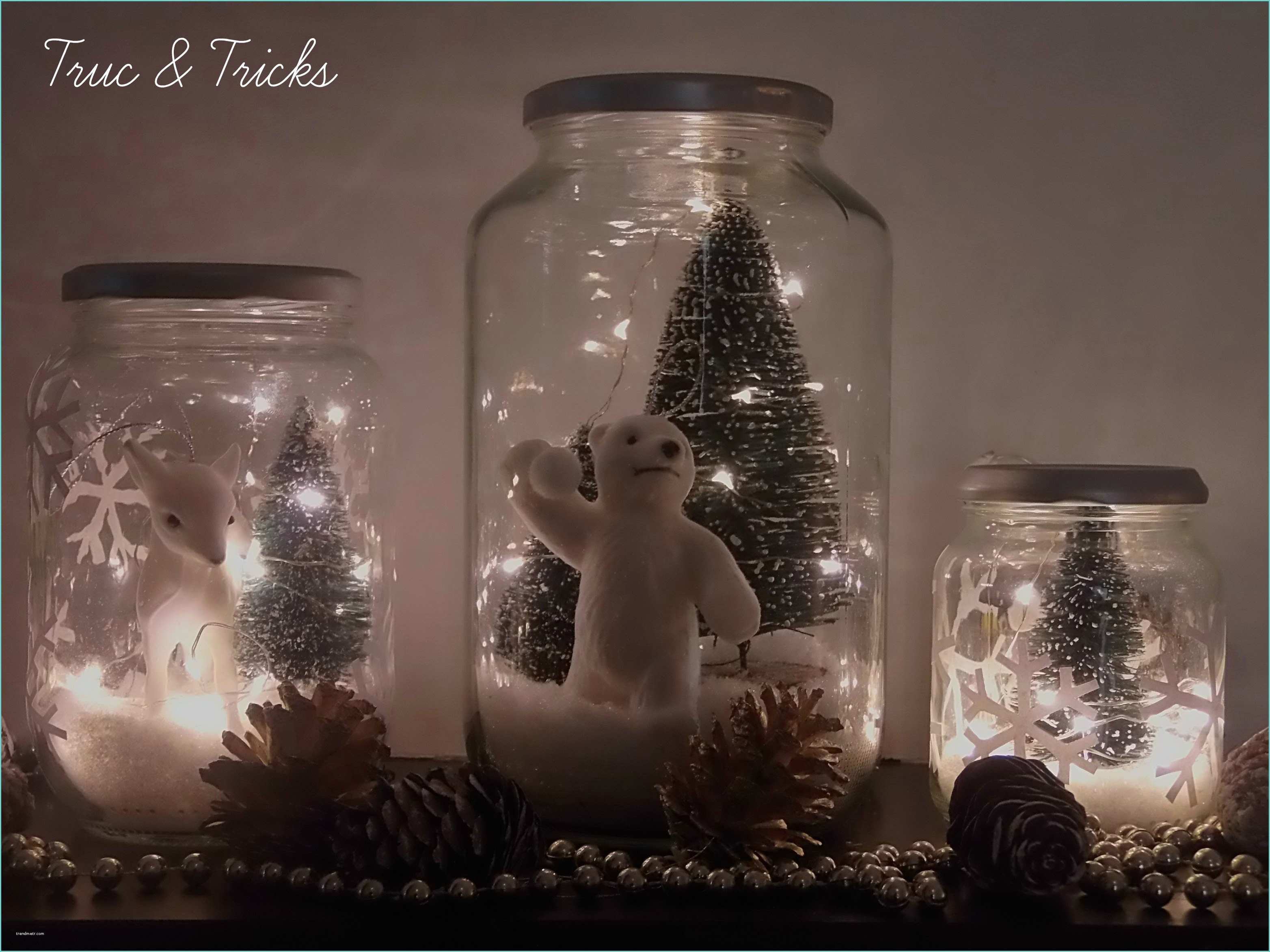 Deco Noel 2017 A Faire soi Meme Cuisine Christmas Decoration Diy Christmas Jars Idee Deco