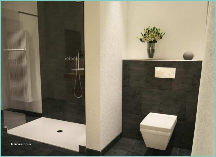 Deco toilette Noir Et Blanc Décoration toilettes élégante Et Moderne