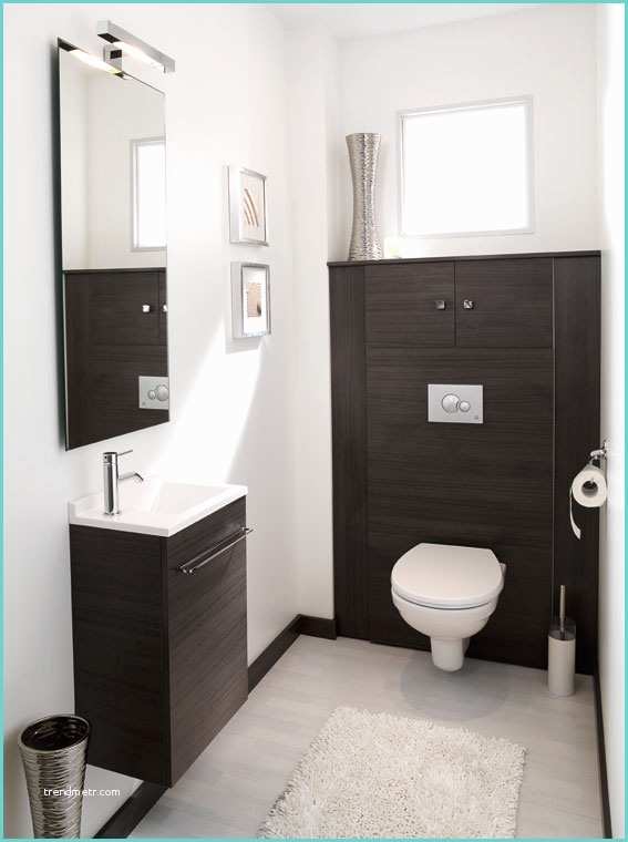 Deco toilette Noir Et Blanc Les Meubles Déco D Ambiance Bain