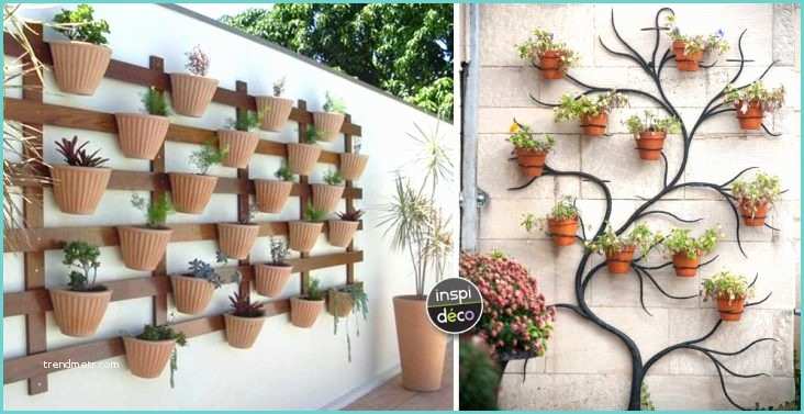 Decoration Avec Cagette En Bois Déco Mur Extérieur Jardin Voici 15 Idées Qui Sauront Vous