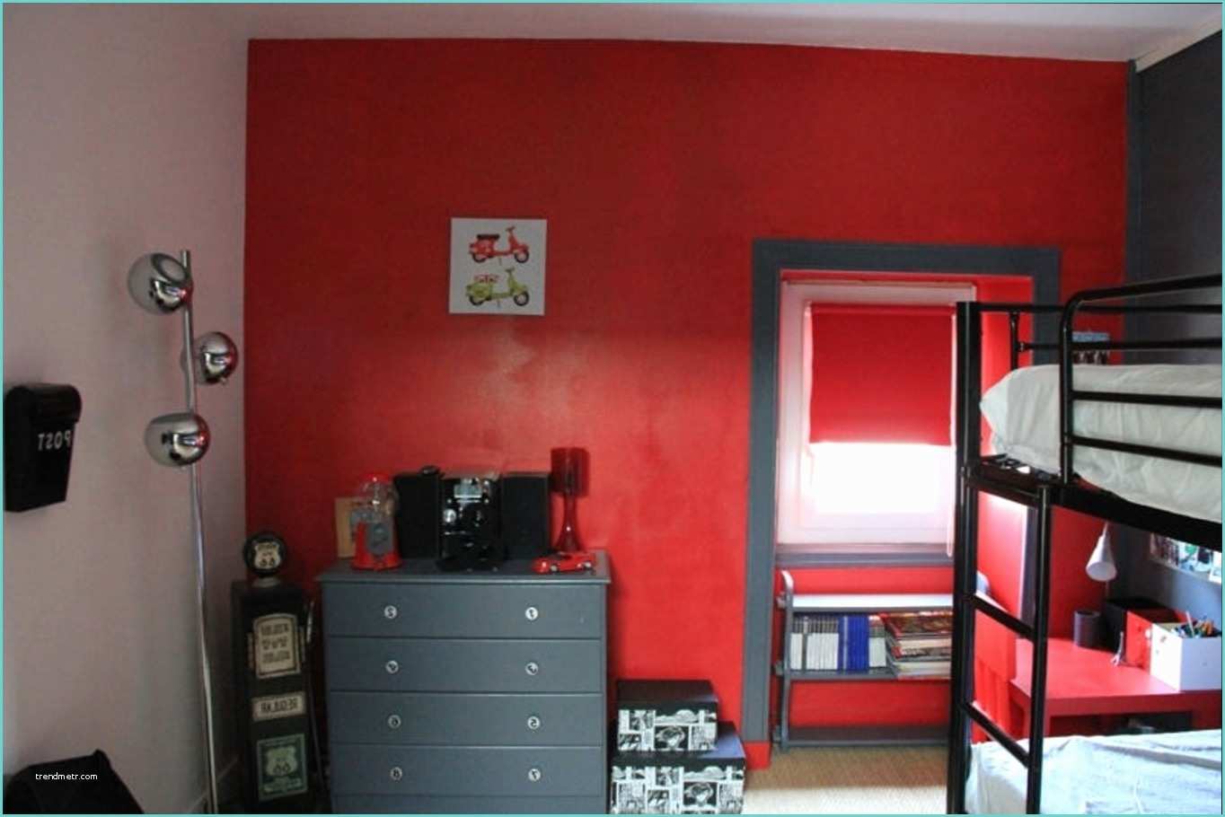 Decoration Chambre Rouge Deco Chambre Rouge Noir Gris – Ciabiz
