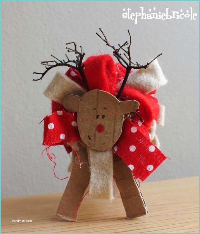 Decoration De Noel A Fabriquer Avec Du Papier Tuto Kids Fabriquer Un Renne De Noël En Carton Loisirs