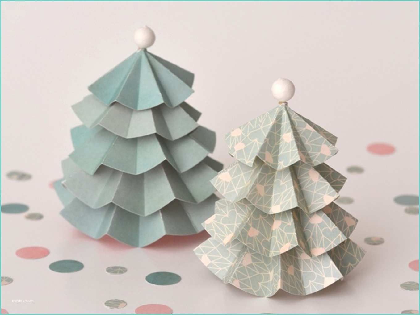 Decoration De Noel Avec Serviette En Papier Décoration En Papier Crépon