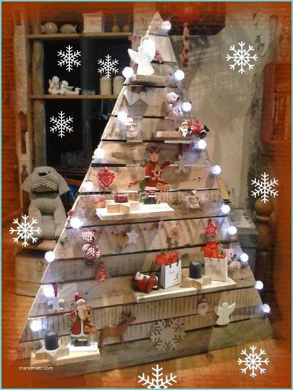 Decoration De Noel En Palette 40 Pallet Christmas Trees & Holiday Decorations Ideas