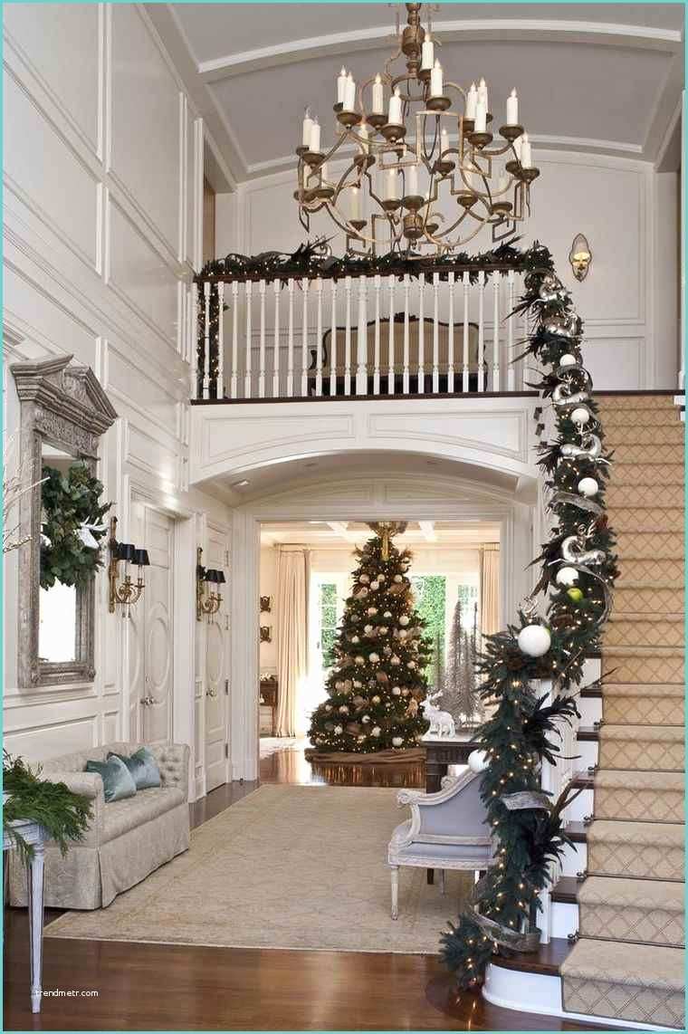 Decoration Maison Noel Interieur Noël Déco Escalier ornements Magnifiques Pour L Intérieur