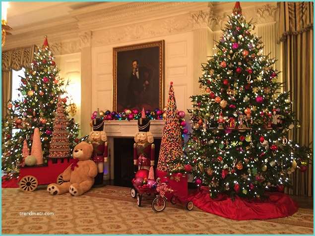 Decoration Maison Noel Interieur Voici Ce à Quoi Ressemble La Maison Blanche à Noël