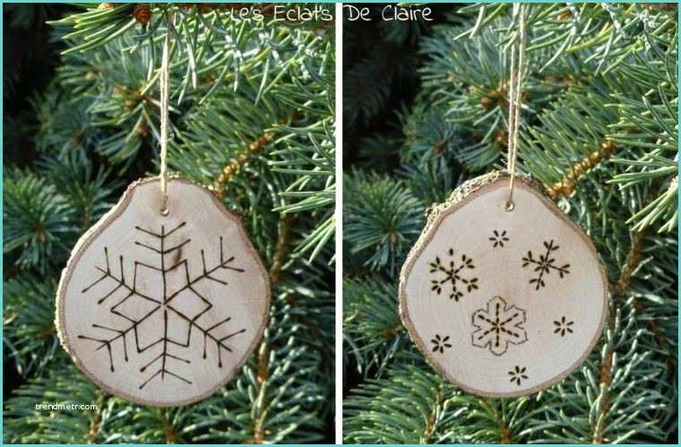 Decoration Noel A Fabriquer En Bois Manualidades Para Navidad Adornos Caseros Sencillos