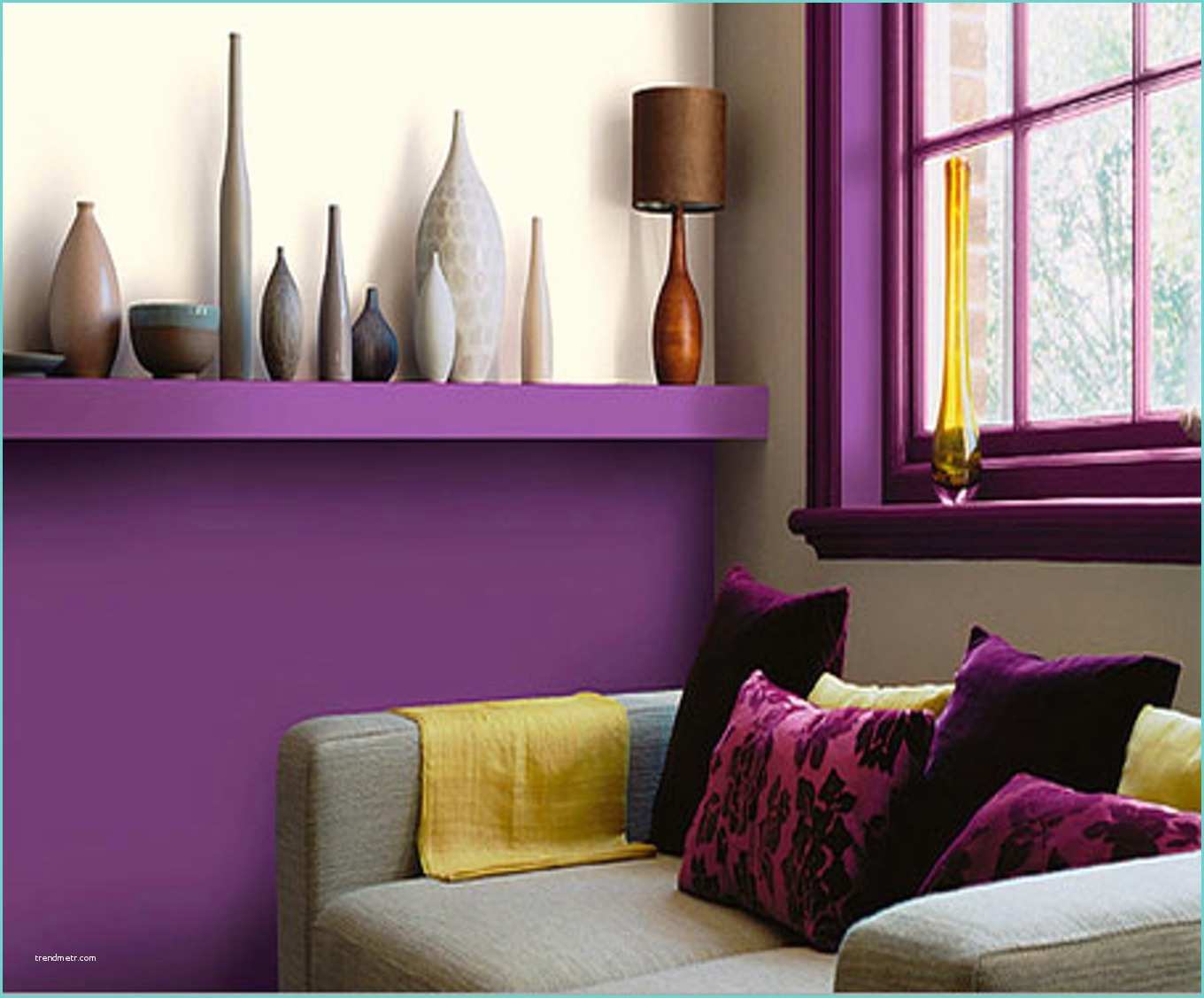 Decoration Salon Violet Deco Salon Moderne Inspirations Avec Salon Gris Et Violet