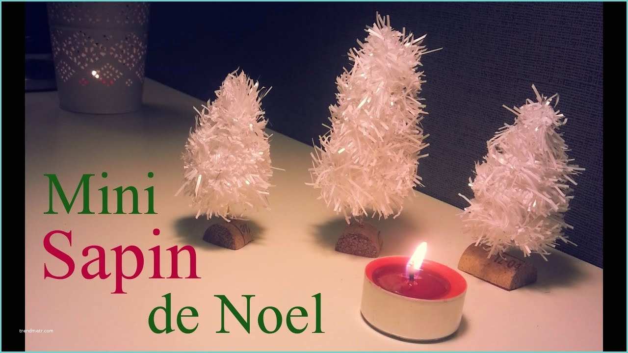 Decoration Table Noel Diy Création D I Y Sapins Miniatures Décoration Table De Noel