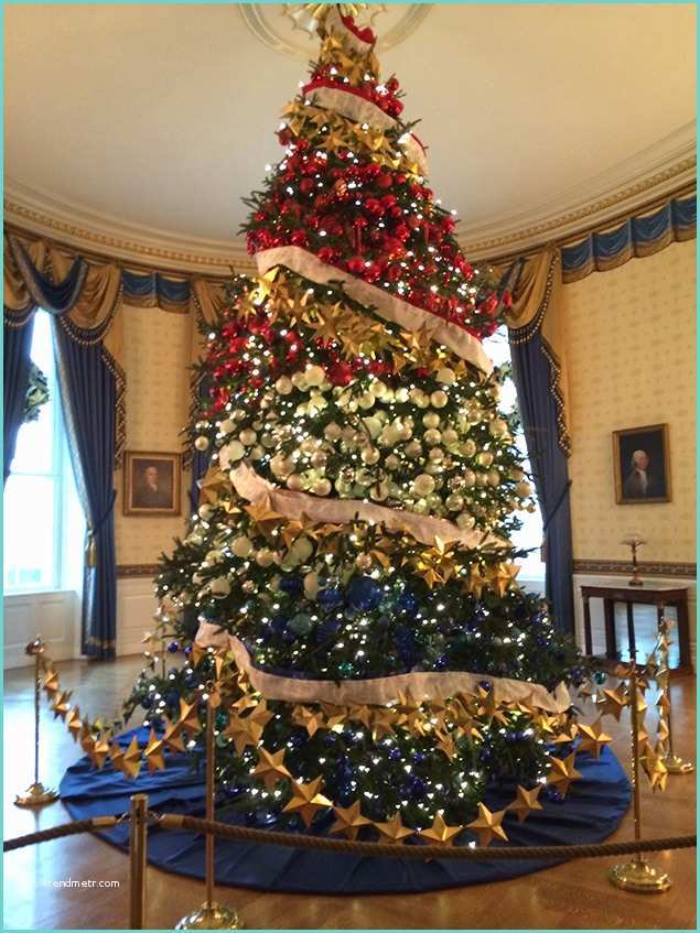 Decorations De Noel Interieur Voici Ce à Quoi Ressemble La Maison Blanche De L Intérieur