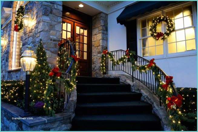 Decorazioni Esterne Per Case Addobbi E Decorazioni Di Natale Idee Per La Casa