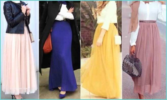 Des Jupes Longues Hijab 2017 Hijab Fashion 2017 30 Modèles De Styles De Hijab Avec La