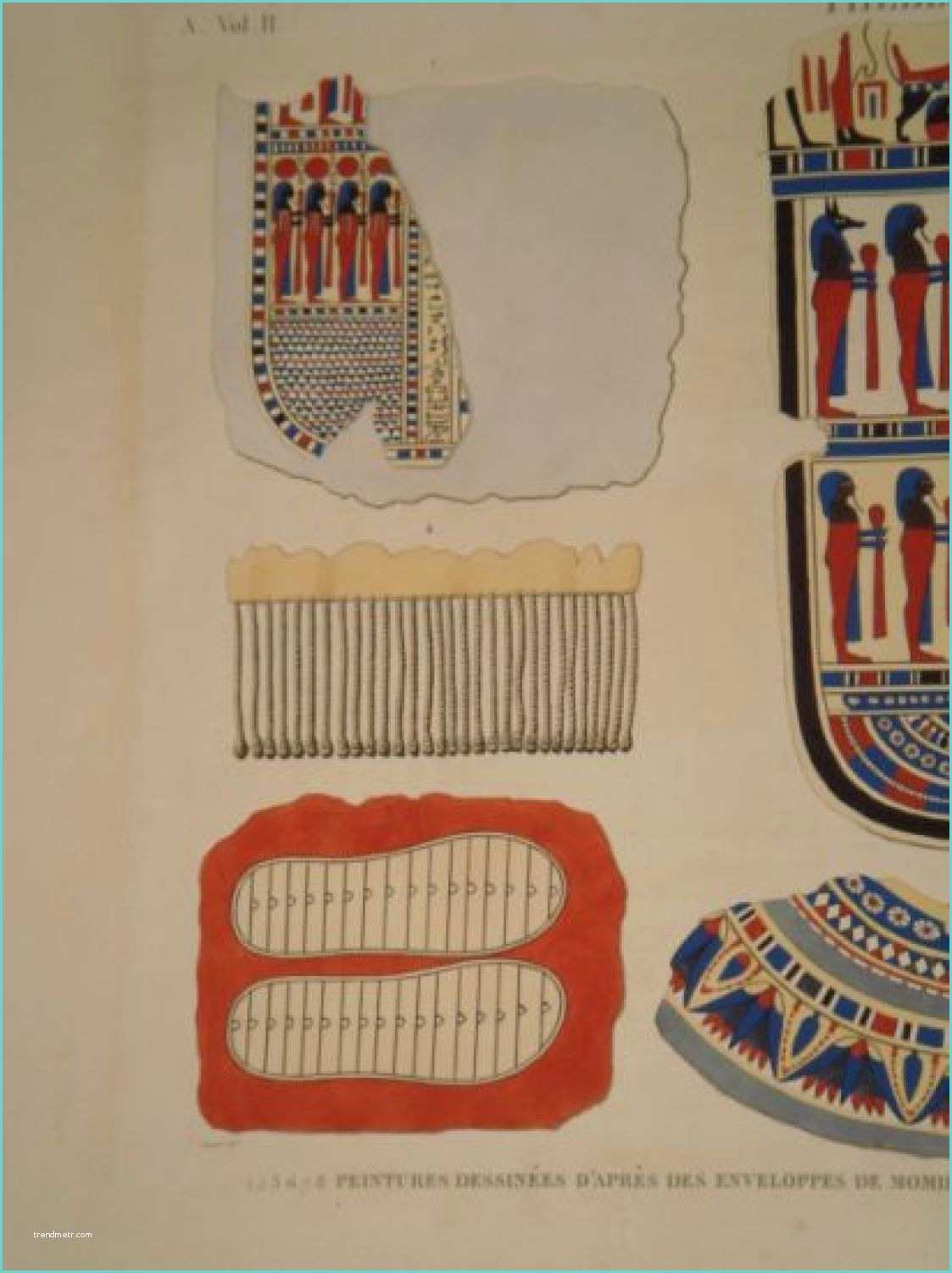 Description Dune Peinture Description De L Egypte Thèbes Hypogées Peintures