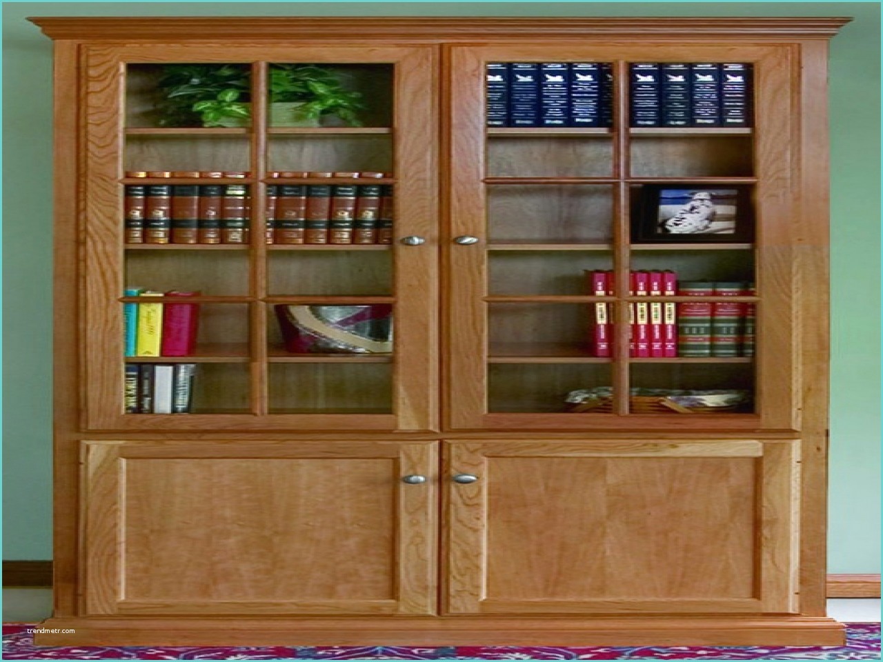Design Ideas Amp Bookshelf with Doors How to Build A Bookshelf with Doors