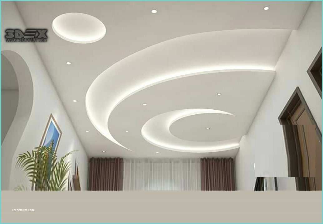 Design Of Pop On Roof Latest Pop Design for Hall 50 False Ceiling Designs for