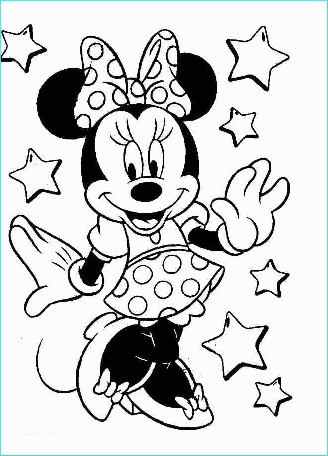 Dessin De Minnie A Imprimer Coloriage Minnie Mouse De Disney Dessin Gratuit à Imprimer