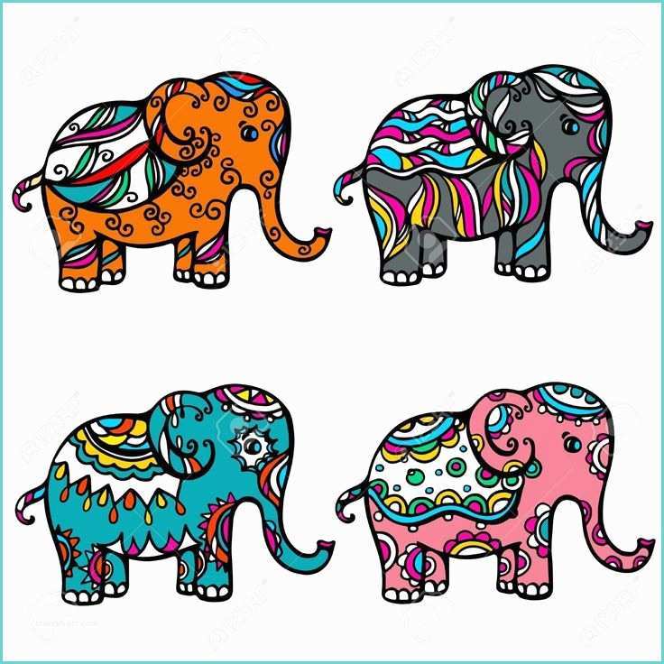 Dessin Dlphant En Couleur Elefantes Hindúes Coloridos En Imágenes Para Descargar Hoy