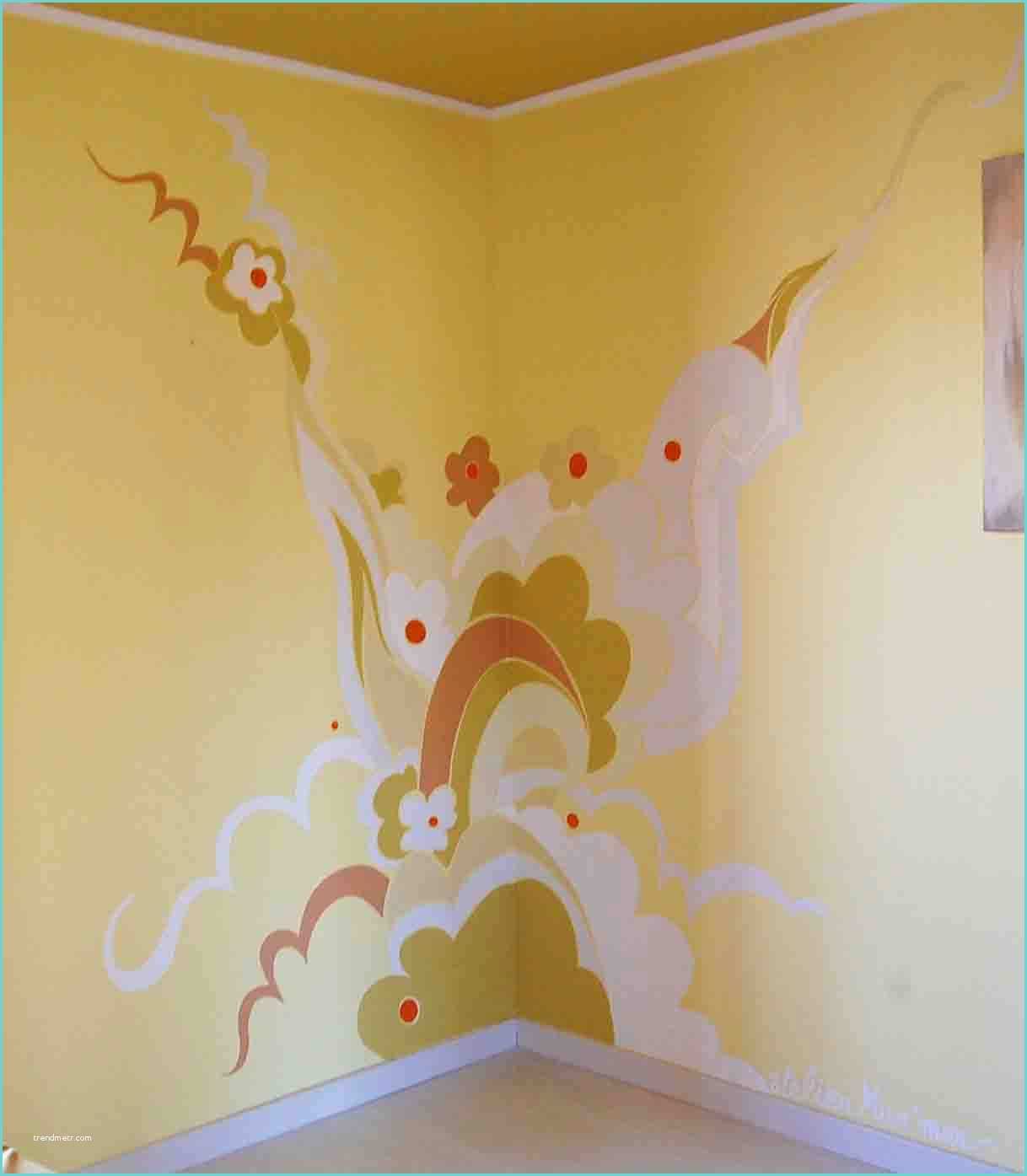 Dessin Mural Chambre Adulte Dessin Mural Chambre Adulte Simple Peinture Murale Quelle