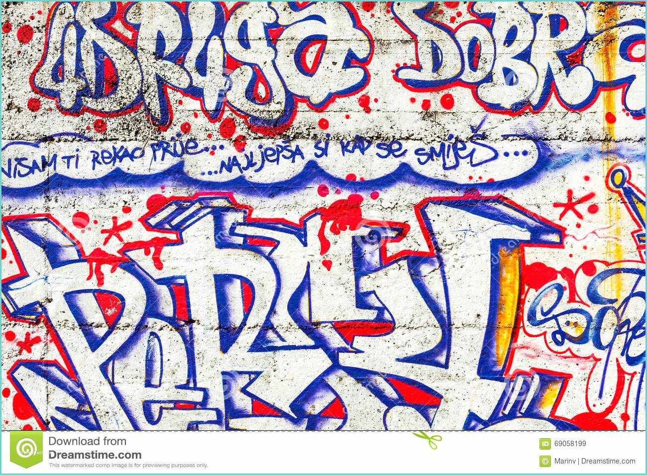 Dessin Sur Les Murs Art Urbain De Mur De Graffiti Couleurs Créatives
