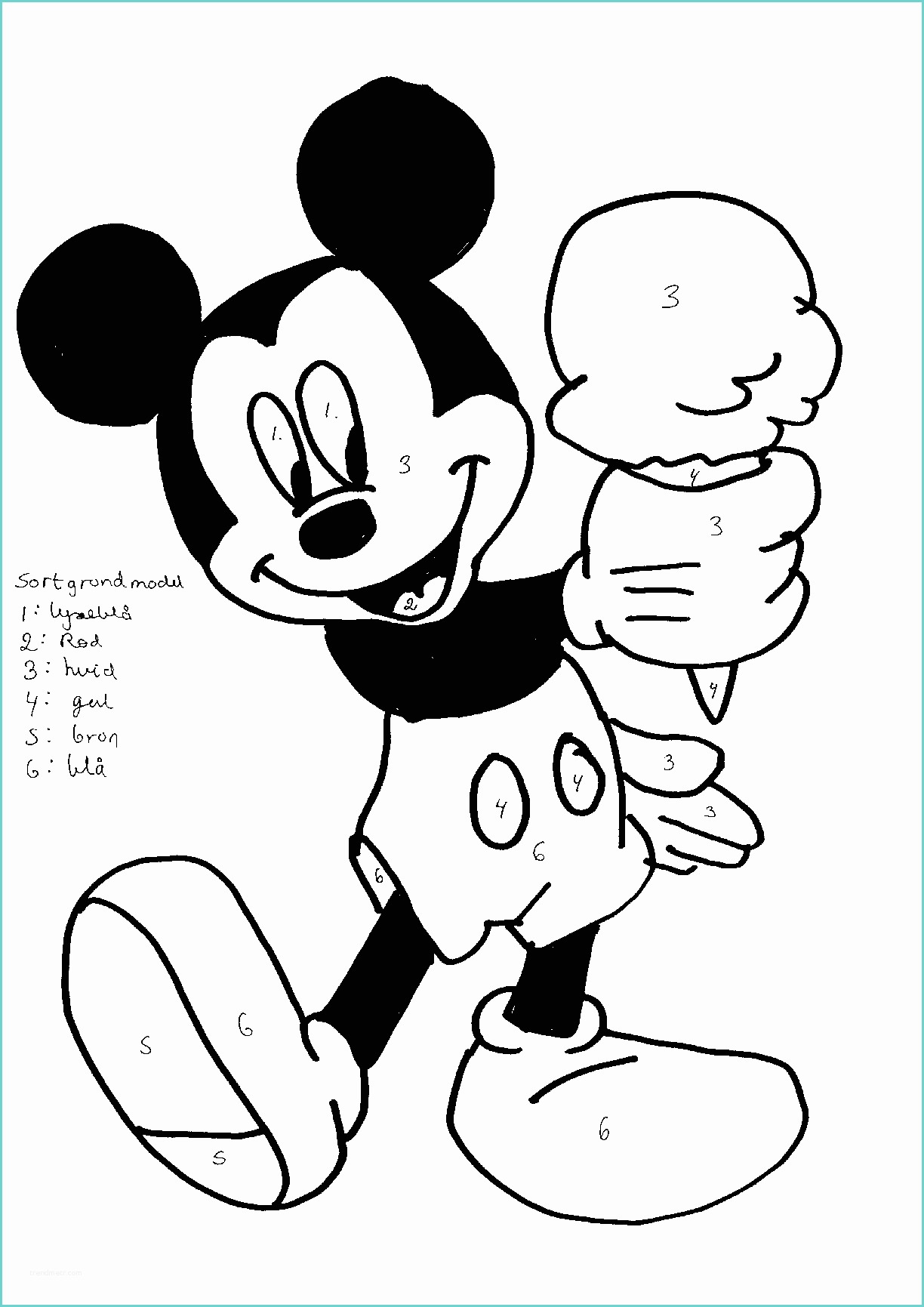 Dessin Tete De Mickey Disney Coloriages Mickey Mouse Page 2