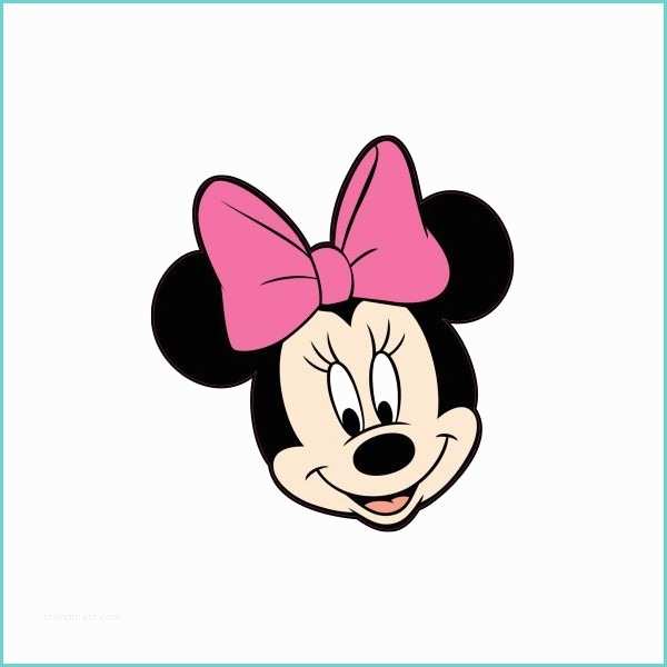 Dessin Tete De Mickey Stickers Tête Minnie 09