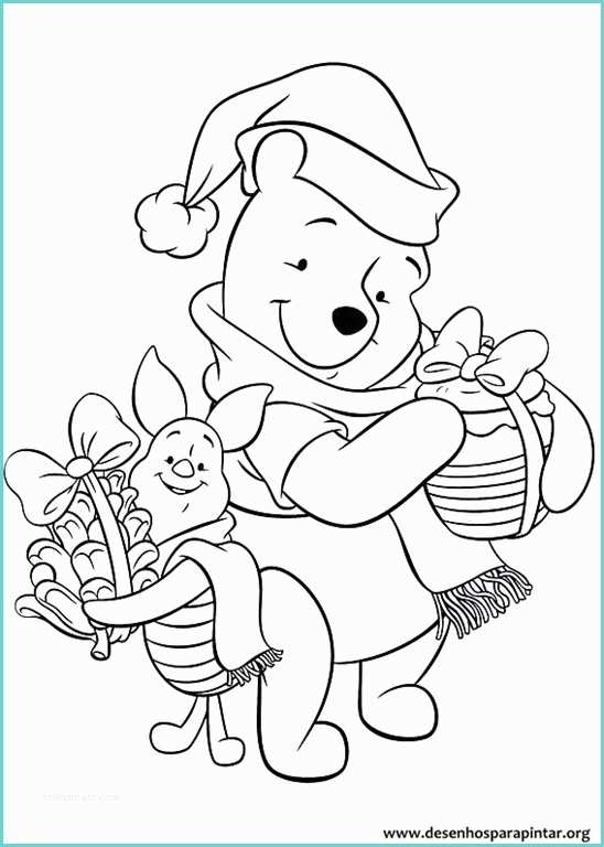 Dessins De Noel Facile Desenhos Do Ursinho Pooh De Natal Para Imprimir Colorir E
