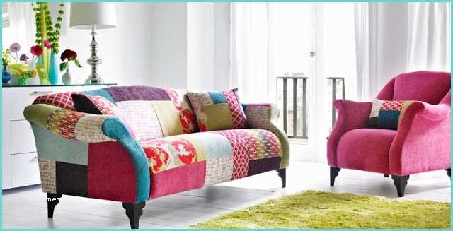 Dfs Patchwork sofa Mad About the High Street Mad About the House