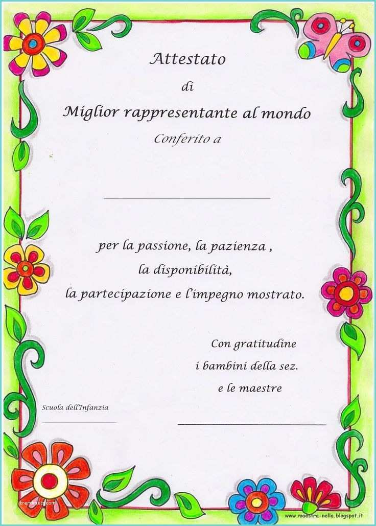 Diploma Maestra Nella 8 Best Images About Diplomi Bambini On Pinterest