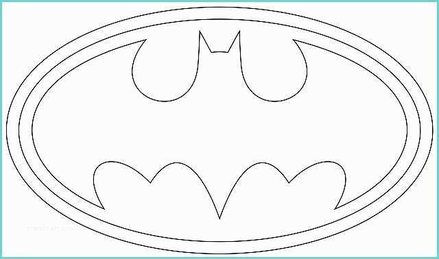 Disegni Da Stampare Batman Logo Di Batman Da Colorare 4 Disegni Da Colorare E