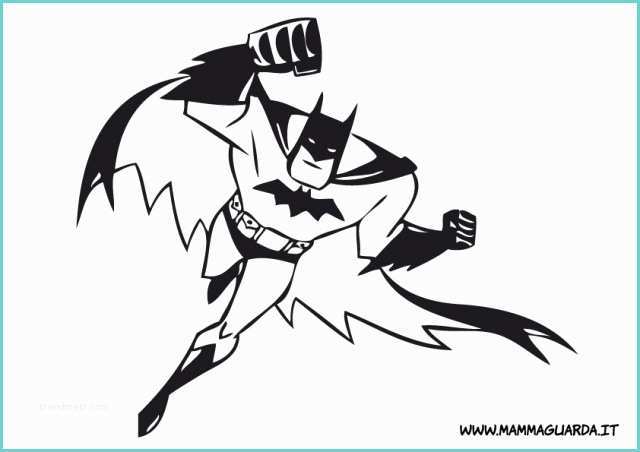 Disegni Da Stampare Batman Super Eroi Da Colorare
