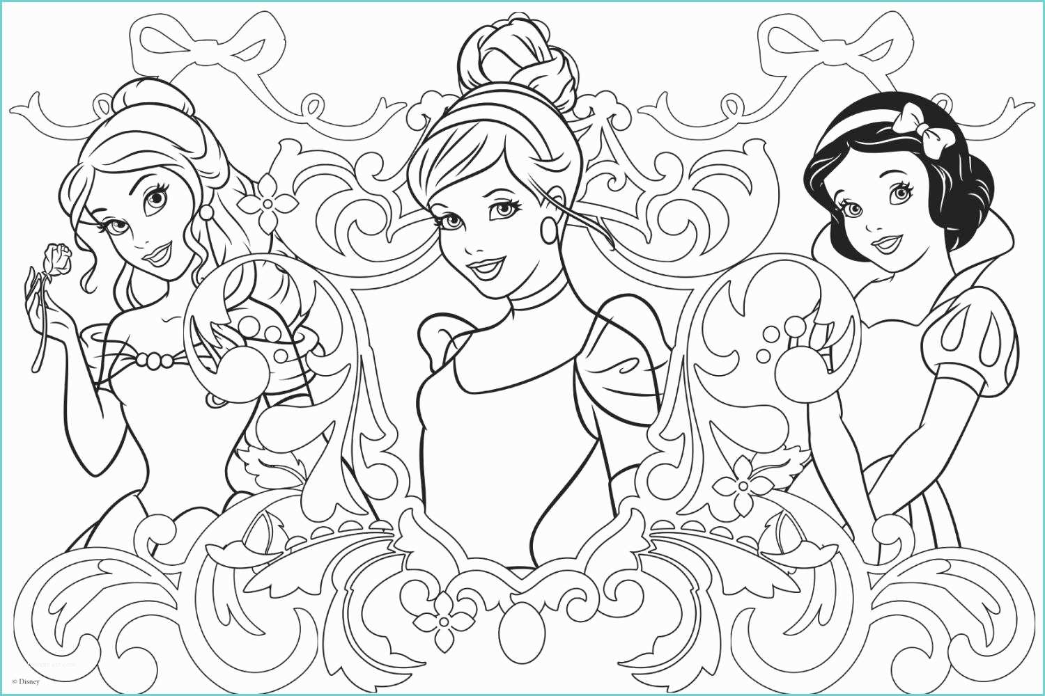 Disegni Da Stampare Principesse Disegni Da Colorare Principesse Disney Ariel