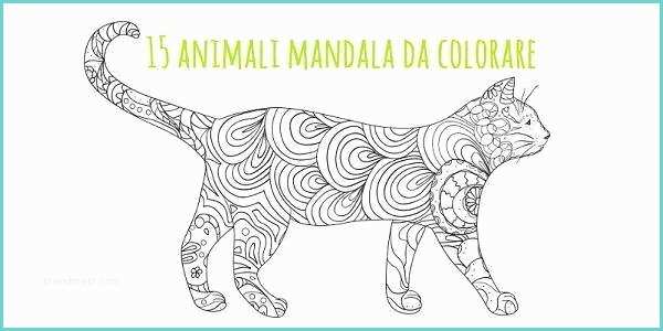 Disegni Di Animali Da Colorare Per Bambini Mandala 15 Animali Da Colorare Scarica Gratis Greenme