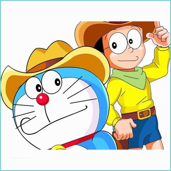 Disegni Di Doraemon Disegno Di Doraemon E Nobita A Colori Per Bambini