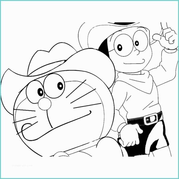 Disegni Di Doraemon Disegno Di Doraemon E Nobita Da Colorare Per Bambini