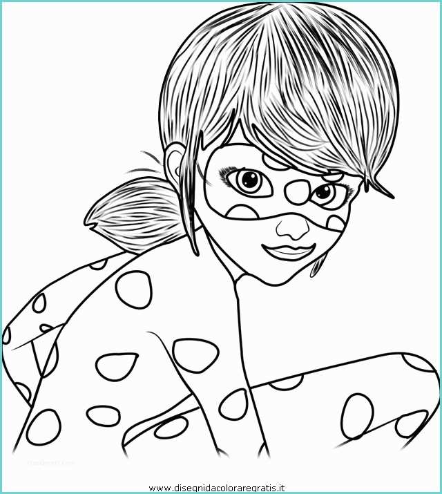 Disegni Di Miraculous Da Colorare Disegno Miraculous Ladybug 4 Personaggio Cartone Animato