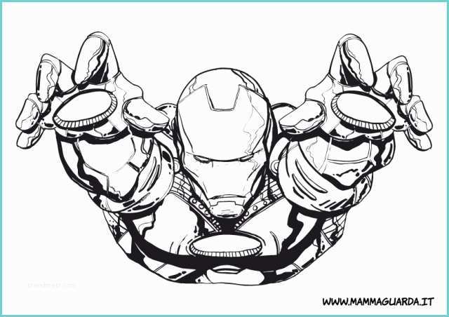 Disegni Iron Man Da Colorare Super Eroi Da Colorare