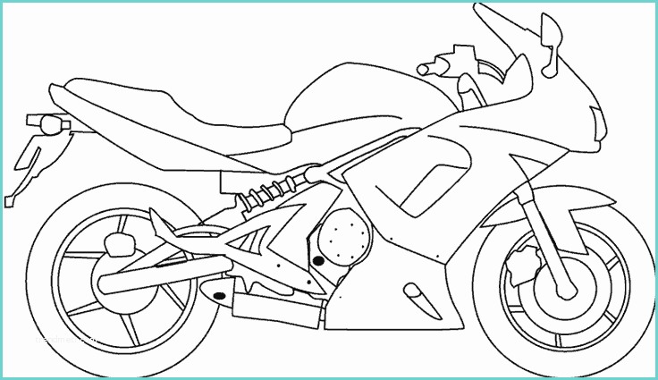 Disegni Moto Facili Dididou Coloriage Moto