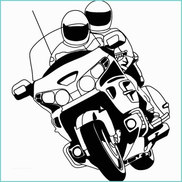Disegni Moto Facili Disegno Di Motociclisti Da Colorare Per Bambini