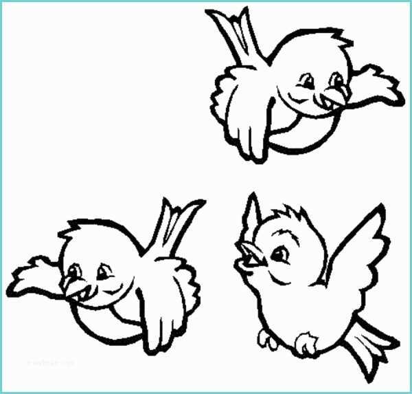 Disegno Uccellino Bambini Disegno Di Uccellini Da Colorare Per Bambini