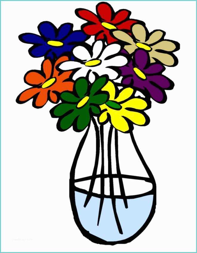 Disegno Vaso Fiori Disegno Di Vaso Con Acqua A Colori Per Bambini