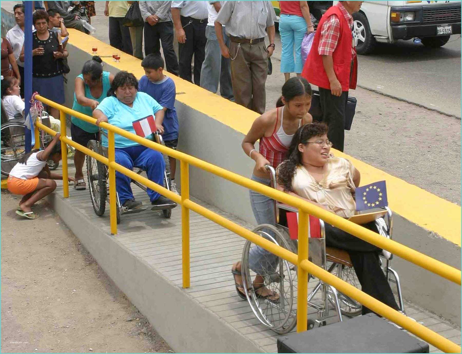 Diseo De Rampas Para Discapacitados Verifican En Lima Estructura De Las Rampas Para